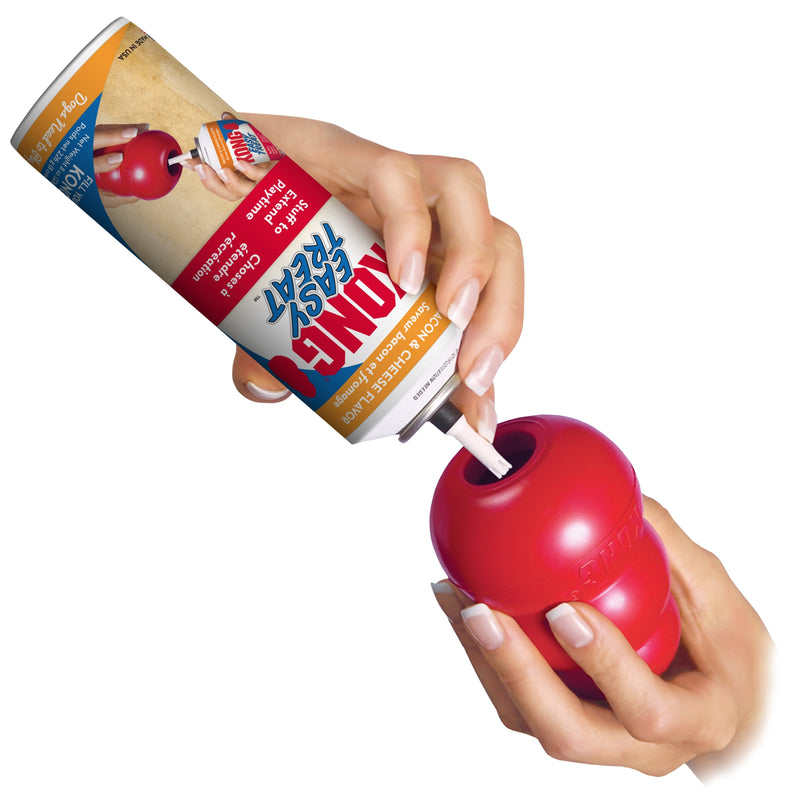 Load image into Gallery viewer, Kong Stuff&#39;n Easy Treat Dog Bacon &amp; Cheese Flavour 236ml
