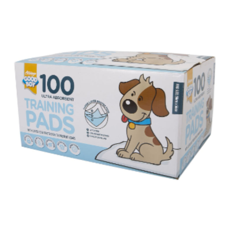 Load image into Gallery viewer, Good Boy Dog Training Pads – absorbent puppy training pads available in packs of 100, 30, and 8
