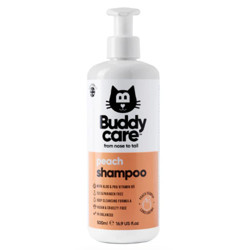 Buddycare Peach Cat Shampoo 500ml