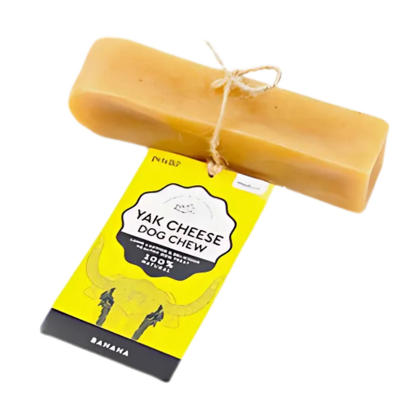 Load image into Gallery viewer, Petello Yak Cheese &amp; Banana Dog Chew – Natural, Long-Lasting, and Healthy Treat for Dogs
