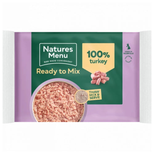 Natures Menu Turkey Raw Mixer Freeflow