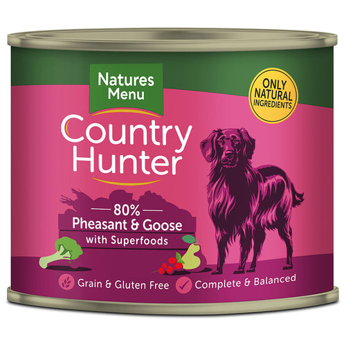 Natures Menu Country Hunter Pheasant & Goose with Superfood 600g