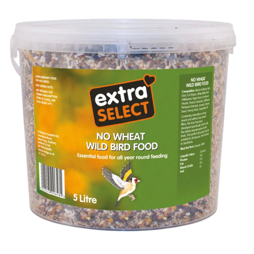 Extra Select No Wheat Wild Bird Food 5L