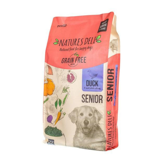 Natures Deli Senior Grain Free Dry Dog Food - Duck & Sweet Potato