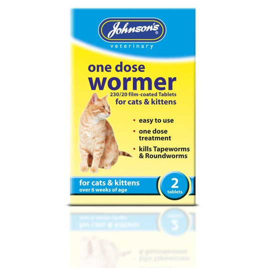 Johnson's One Dose Cat Wormer