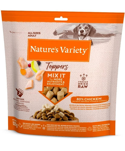 Nature's Variety Chicken Toppers 120g