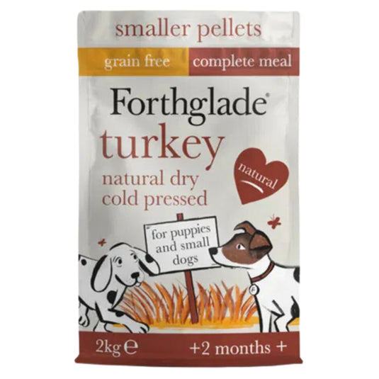 Forthglade Cold Pressed Dry Dog Food - Turkey With Vegetables