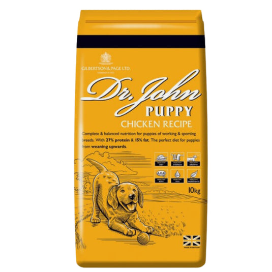 Dr John Dry Puppy Dog Food - Chicken - 10kg