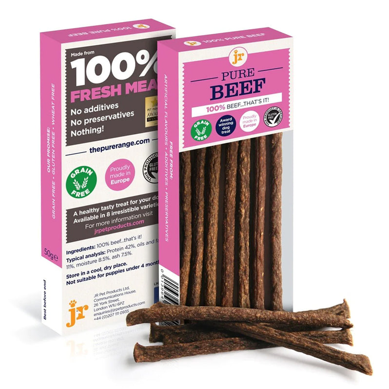 Load image into Gallery viewer, JR Pure Beef Sticks 50g
