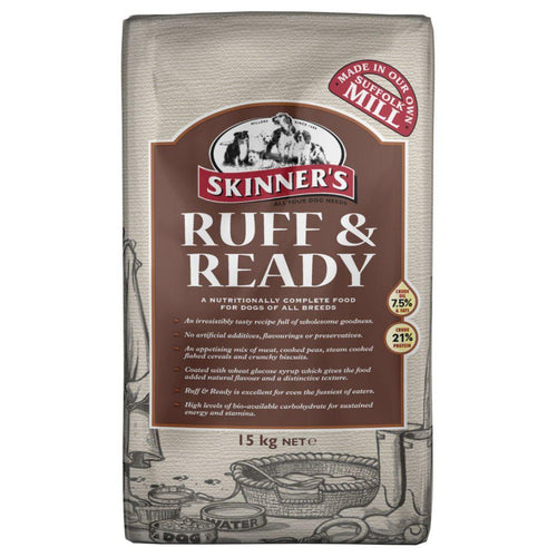 Skinners Working Adult Dry Dog Food - Ruff and Ready Dry Mix - 15 kg