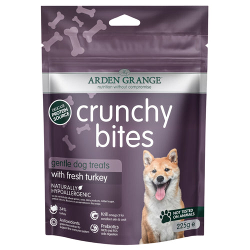 Arden Grange Turkey Crunchy Bites 225g