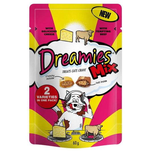 Dreamies Mix Beef & Cheese 60g