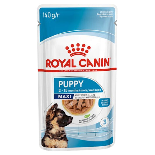 Royal Canin Maxi Wet Puppy Food 10x140g