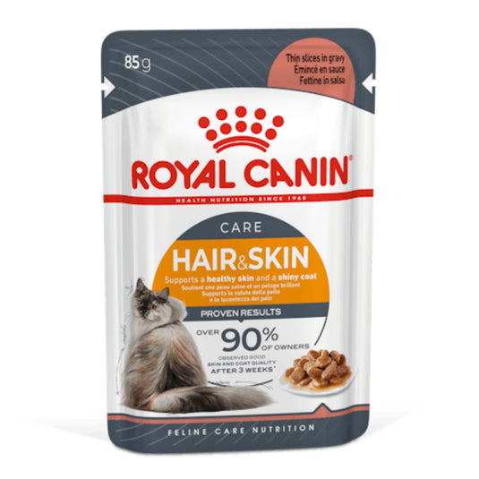 Royal Canin Hair & Skin in Gravy 12x85g