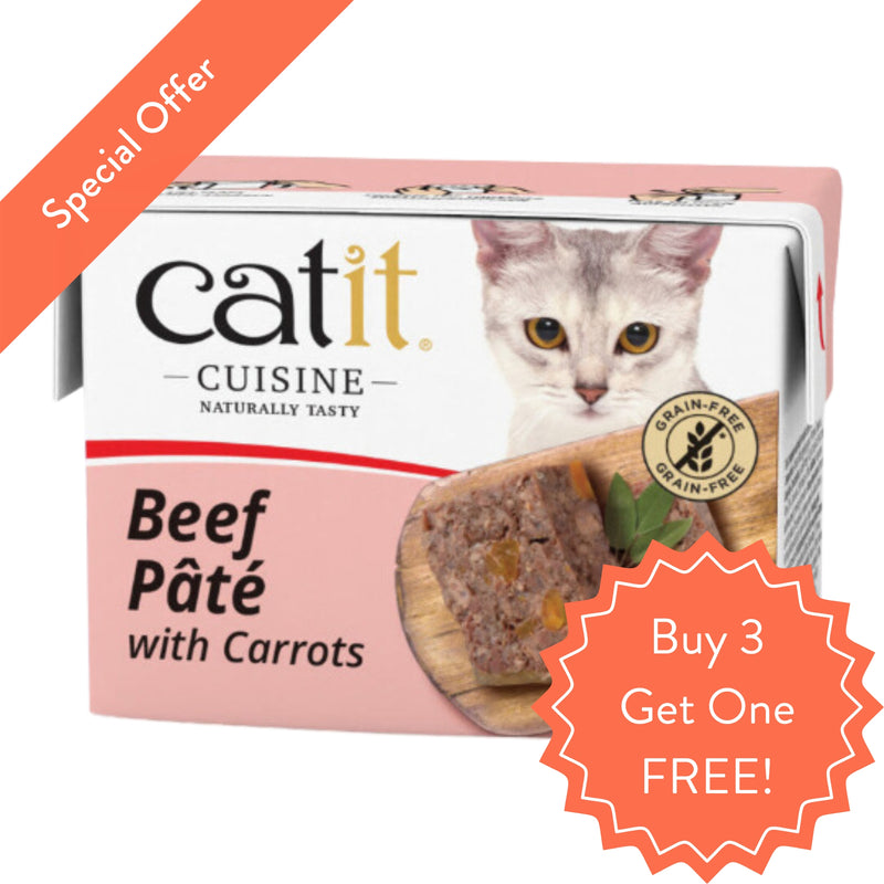 Load image into Gallery viewer, Catit Beef with Carrots Pâté 95g
