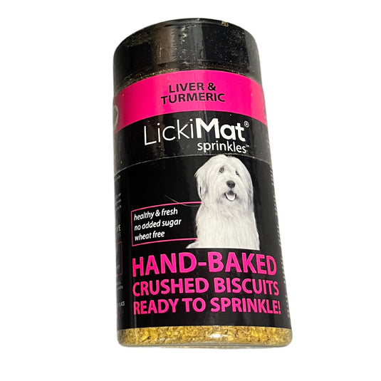 LickiMat Sprinkles - Liver & Turmeric - 150g