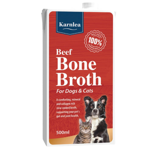 Karnlea Beef Bone Broth for Dogs & Cats - 500ml