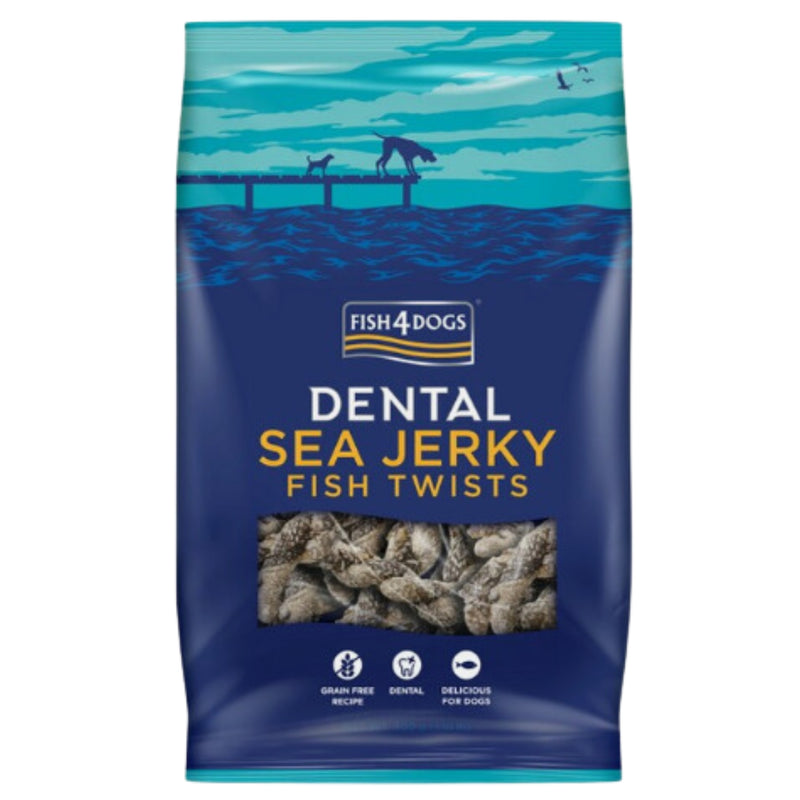 Load image into Gallery viewer, Fish4Dogs Dental Sea Jerky Fish Twists
