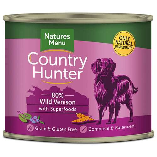 Natures Menu Country Hunter Wild Venison with Superfood 600g