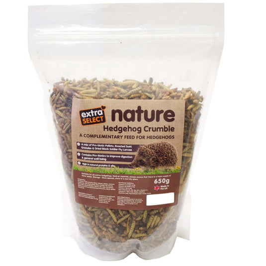 Extra Select Nature Complimentary Hedgehog Crumble Feed 650g