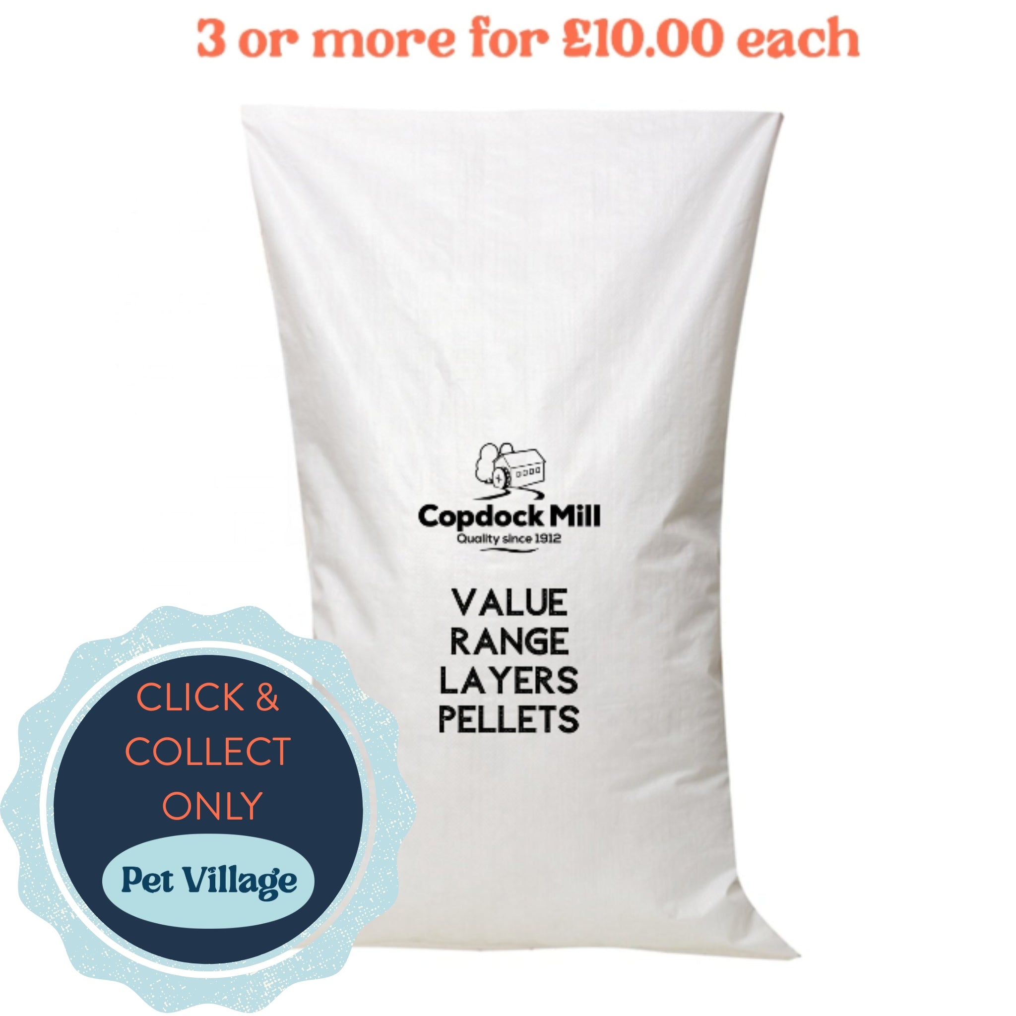 Copdock Mill 🐔 Copdock Mill Value Layers Pellets – Complete Poultry Feed 20kg | Pet ...