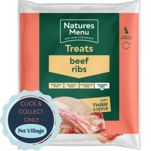 Natures Menu Beef Ribs 2 Pieces