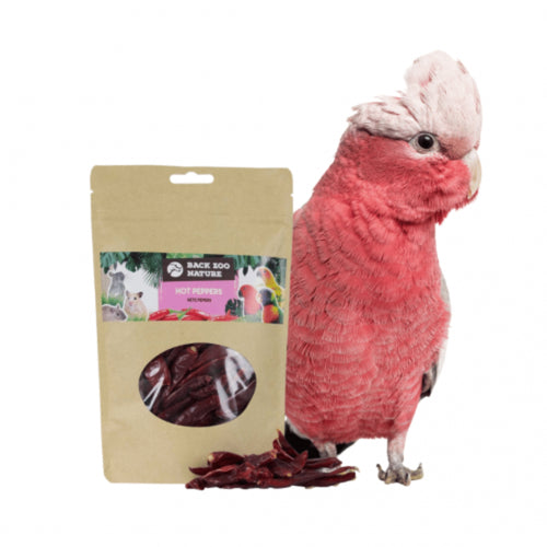 Back Zoo Nature Hot Peppers 70g – dried chili peppers snack for birds and small rodents
