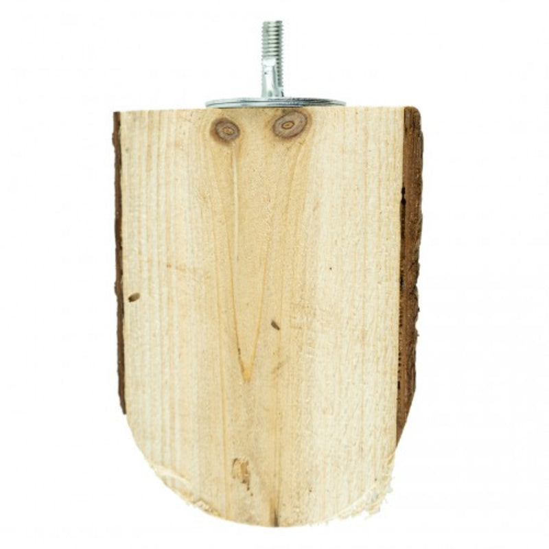 Load image into Gallery viewer, Back Zoo Nature Wood Slice Perch Small – Natural Corner &amp; Rest Platform for Small Birds &amp; Rodents

