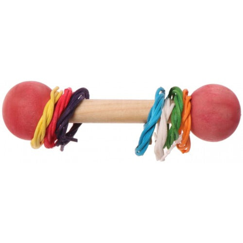Back Zoo Nature braided woven ring foot toy for parrots and large birds