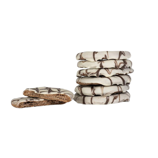 Ruffingtons Marbled Dog Snaps – Yoghurt & Carob Swirled Artisan Treats