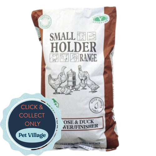 Allen & Page Small Holder Range Goose & Duck Grower Finisher Pellets – High-Quality Feed for Poultry 20Kg