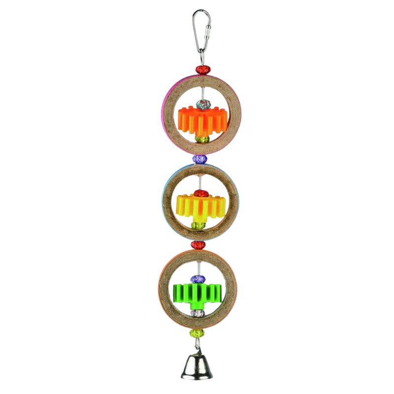Load image into Gallery viewer, Traffic Light – Bright and durable bird toy designed for chewing, foraging, and beak maintenance, perfect for small to medium-sized birds.
