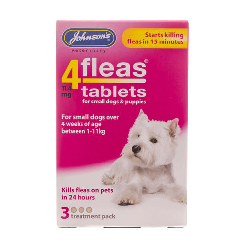 Johnson's Flea Tablets 1-11kg