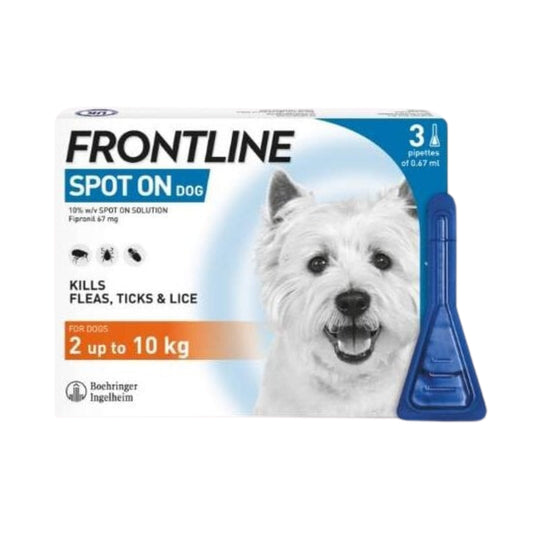 Frontline Spot On Small Dog (2kg to 10kg)