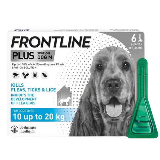 Frontline Plus Medium Dog x3