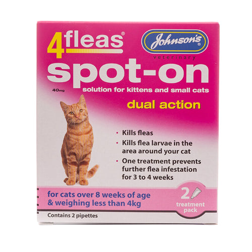 Johnson's Cat Spot-On Up To 4kg