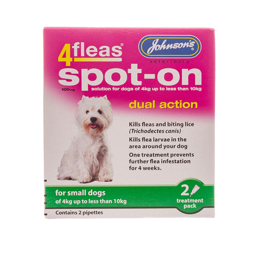 Johnson's Dog Spot-On 4-10kg