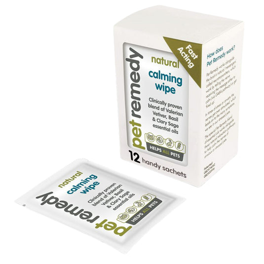 Pet Remedy Calming Wipes x12