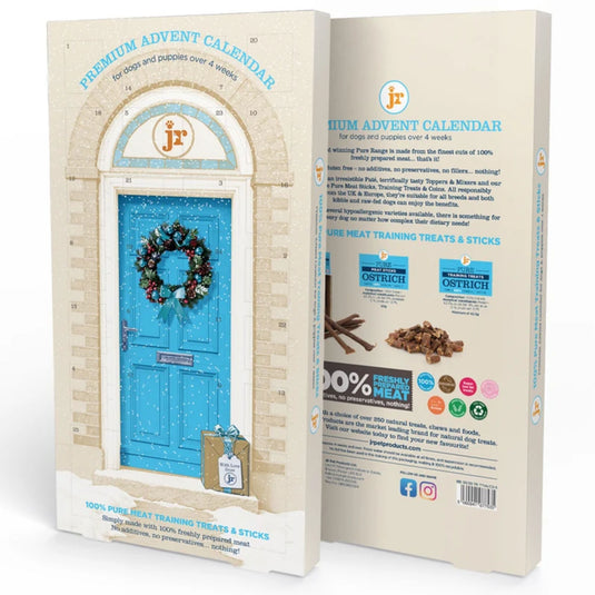JR Pet Products Ostrich Dog Treat Advent Calendar